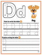 ABC Alphabet Tracing Worksheets for Kids | A–Z Learn to Write Workbook | Printable PDF