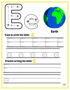 ABC Alphabet Tracing Worksheets for Kids | A–Z Learn to Write Workbook | Printable PDF
