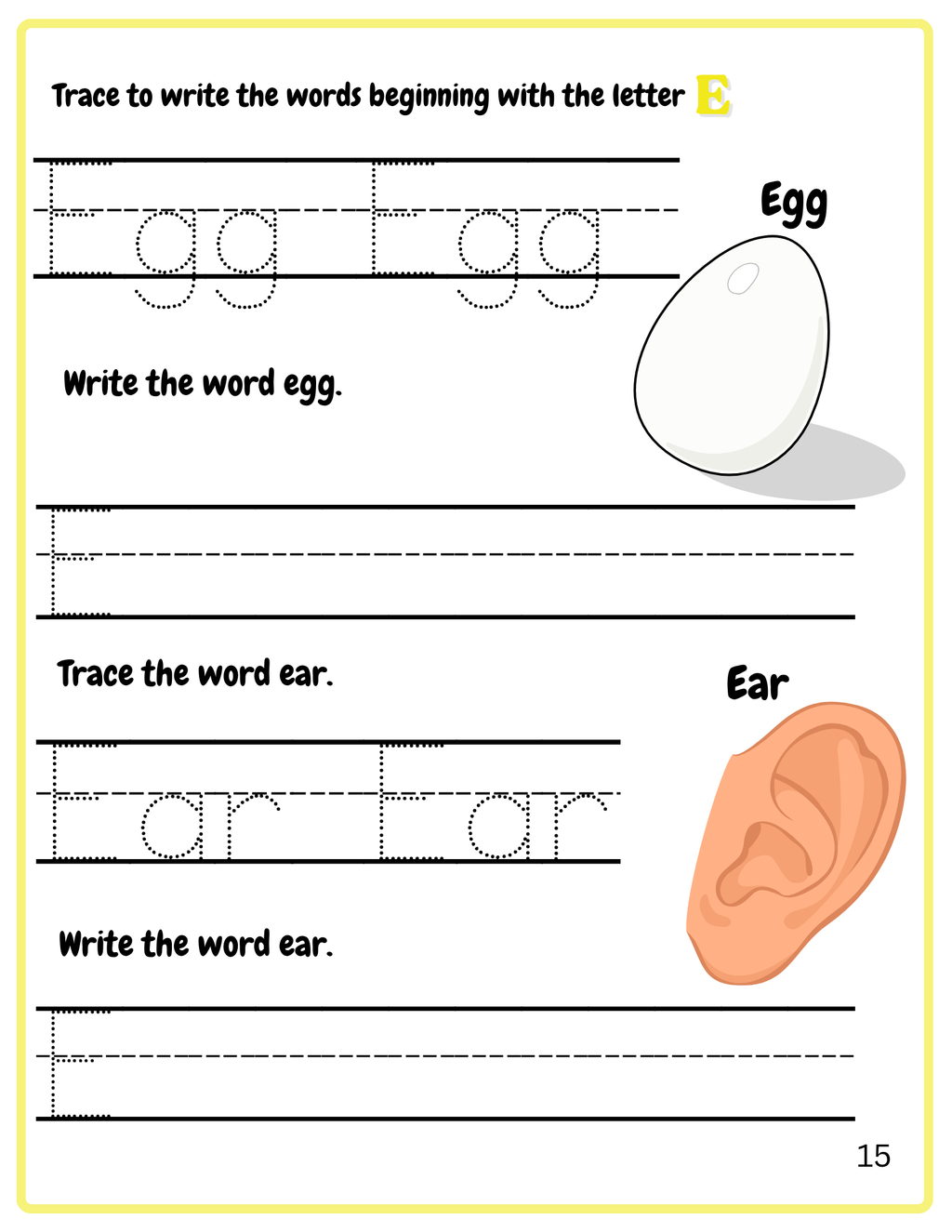ABC Alphabet Tracing Worksheets for Kids | A–Z Learn to Write Workbook | Printable PDF