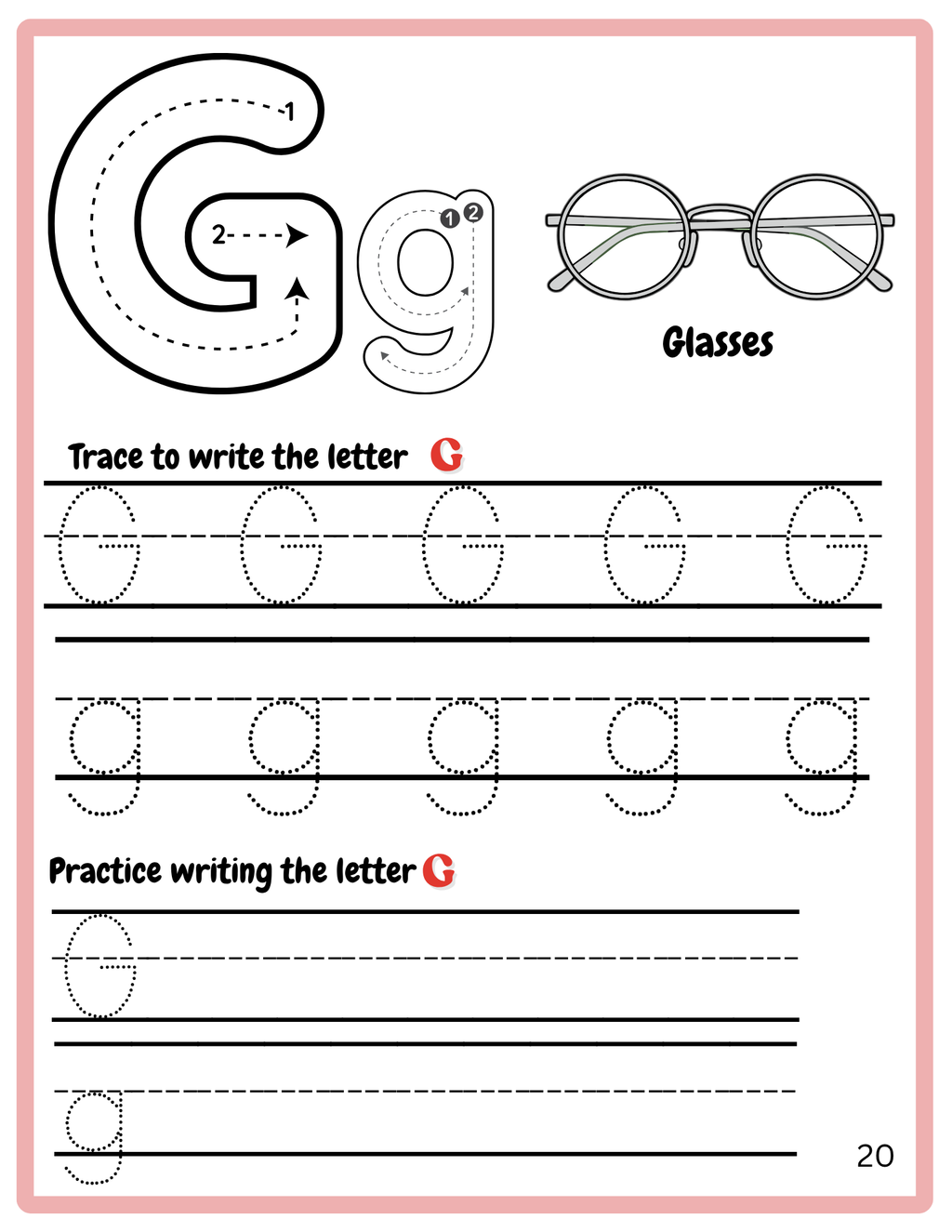 ABC Alphabet Tracing Worksheets for Kids | A–Z Learn to Write Workbook | Printable PDF