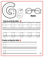 ABC Alphabet Tracing Worksheets for Kids | A–Z Learn to Write Workbook | Printable PDF