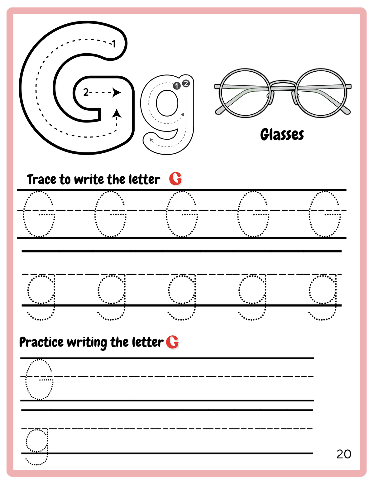 ABC Alphabet Tracing Worksheets for Kids | A–Z Learn to Write Workbook | Printable PDF