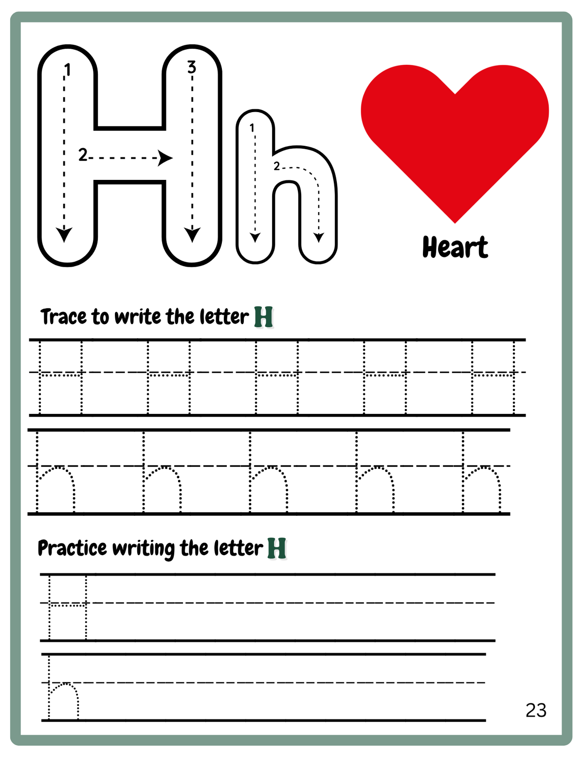 ABC Alphabet Tracing Worksheets for Kids | A–Z Learn to Write Workbook | Printable PDF