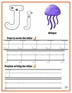 ABC Alphabet Tracing Worksheets for Kids | A–Z Learn to Write Workbook | Printable PDF