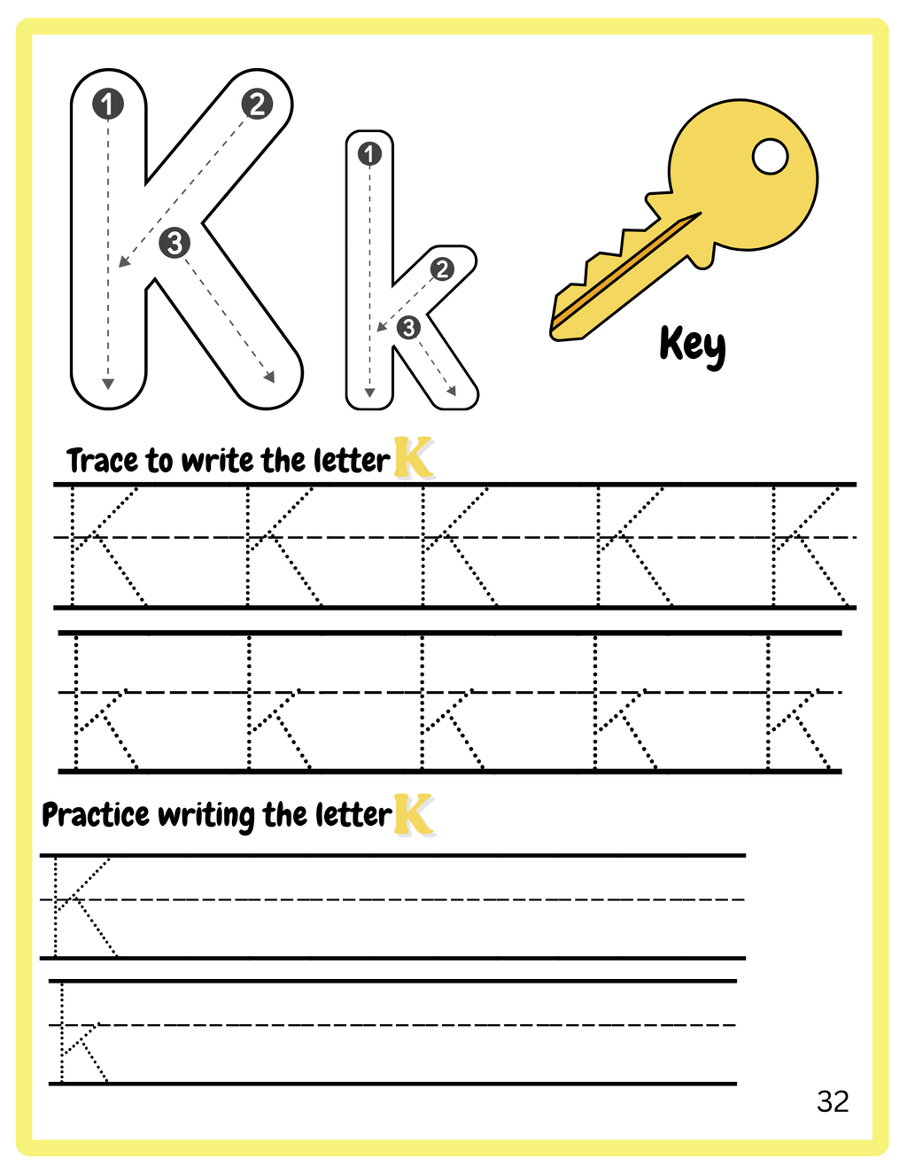 ABC Alphabet Tracing Worksheets for Kids | A–Z Learn to Write Workbook | Printable PDF