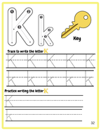 ABC Alphabet Tracing Worksheets for Kids | A–Z Learn to Write Workbook | Printable PDF