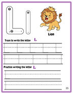 ABC Alphabet Tracing Worksheets for Kids | A–Z Learn to Write Workbook | Printable PDF