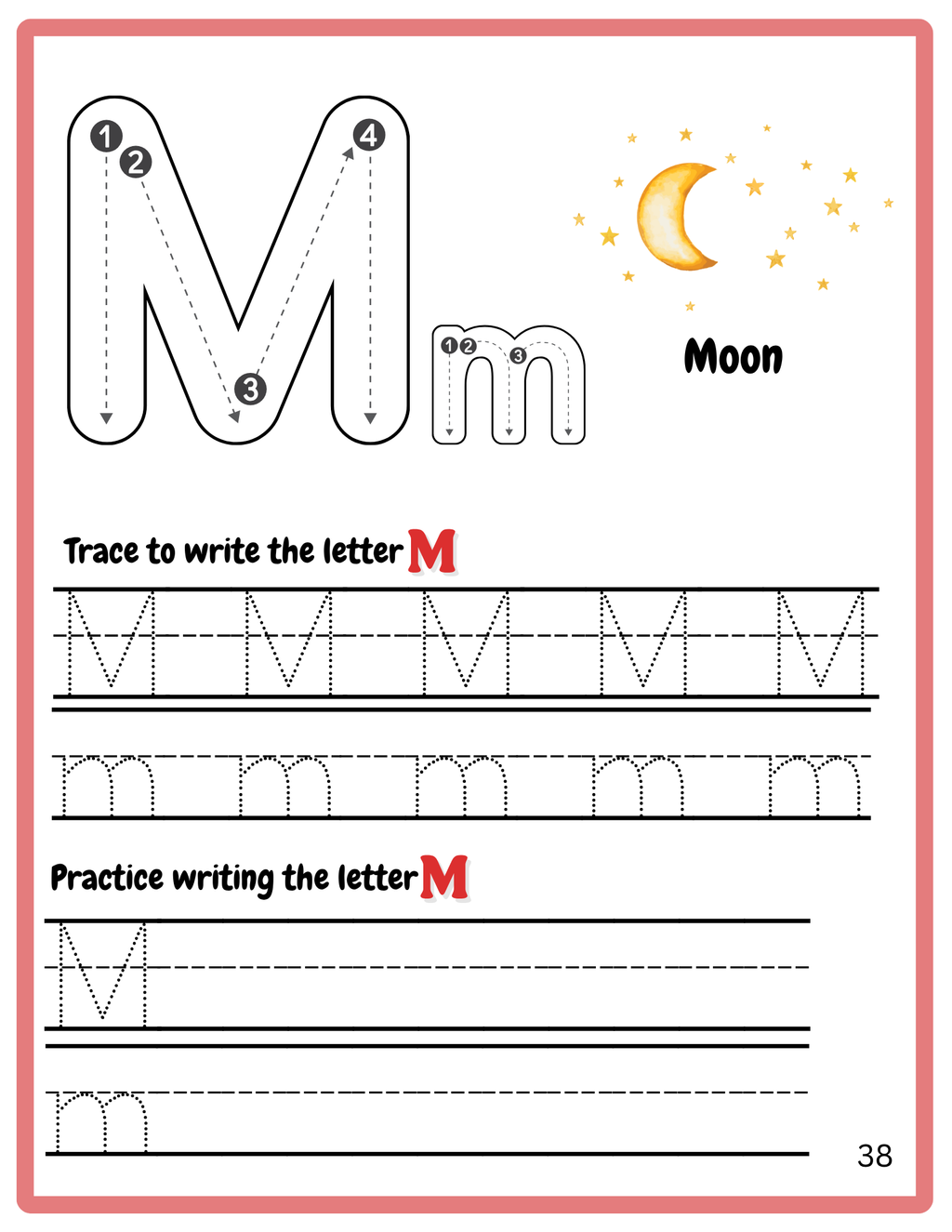 ABC Alphabet Tracing Worksheets for Kids | A–Z Learn to Write Workbook | Printable PDF