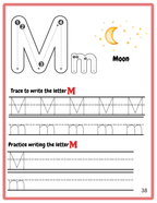 ABC Alphabet Tracing Worksheets for Kids | A–Z Learn to Write Workbook | Printable PDF