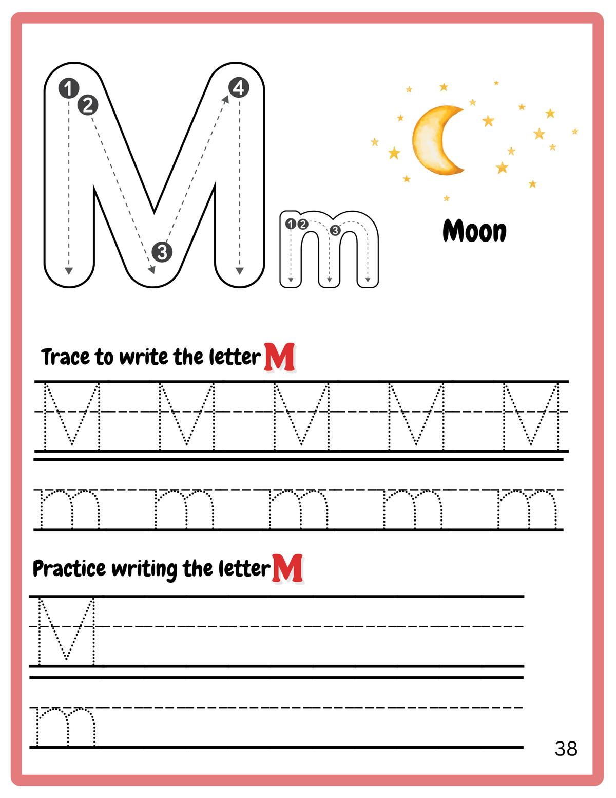 ABC Alphabet Tracing Worksheets for Kids | A–Z Learn to Write Workbook | Printable PDF