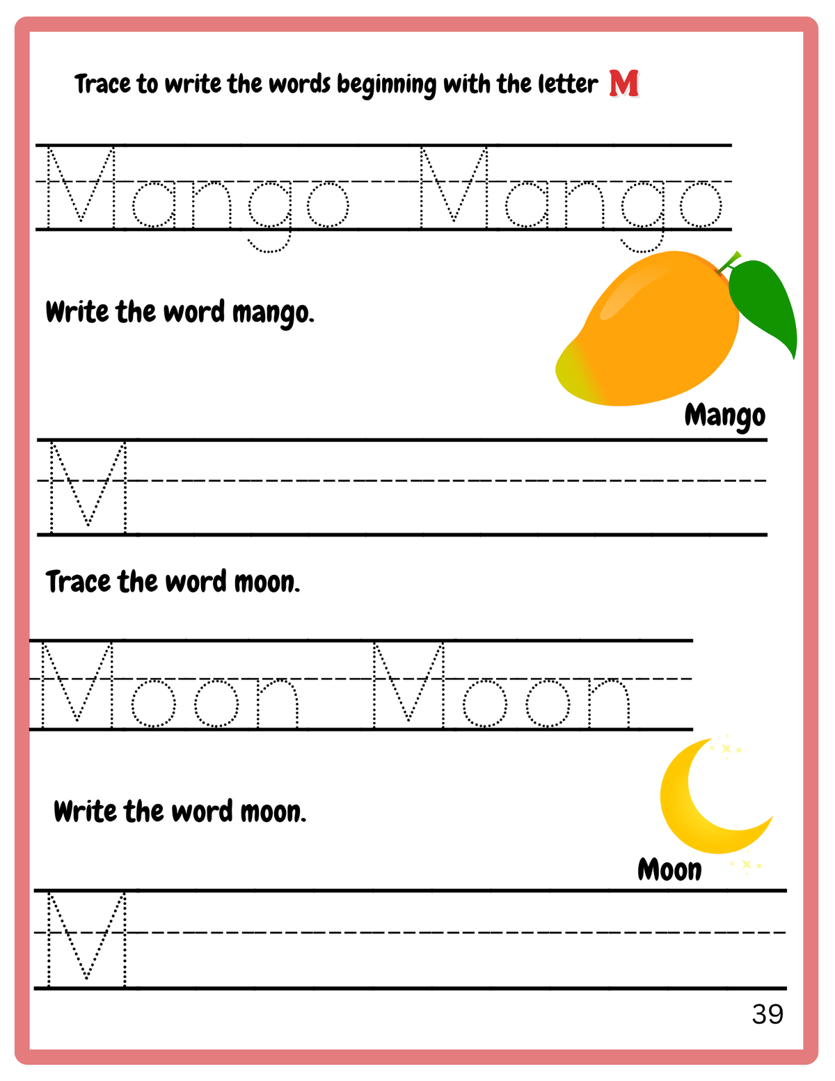 ABC Alphabet Tracing Worksheets for Kids | A–Z Learn to Write Workbook | Printable PDF