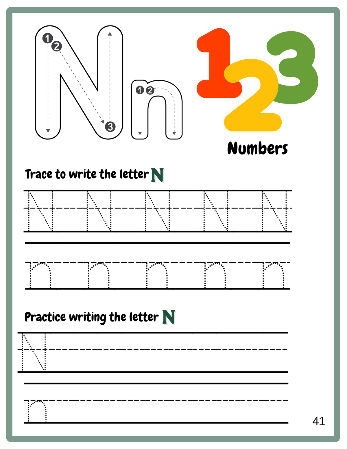 ABC Alphabet Tracing Worksheets for Kids | A–Z Learn to Write Workbook | Printable PDF