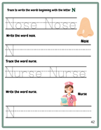 ABC Alphabet Tracing Worksheets for Kids | A–Z Learn to Write Workbook | Printable PDF