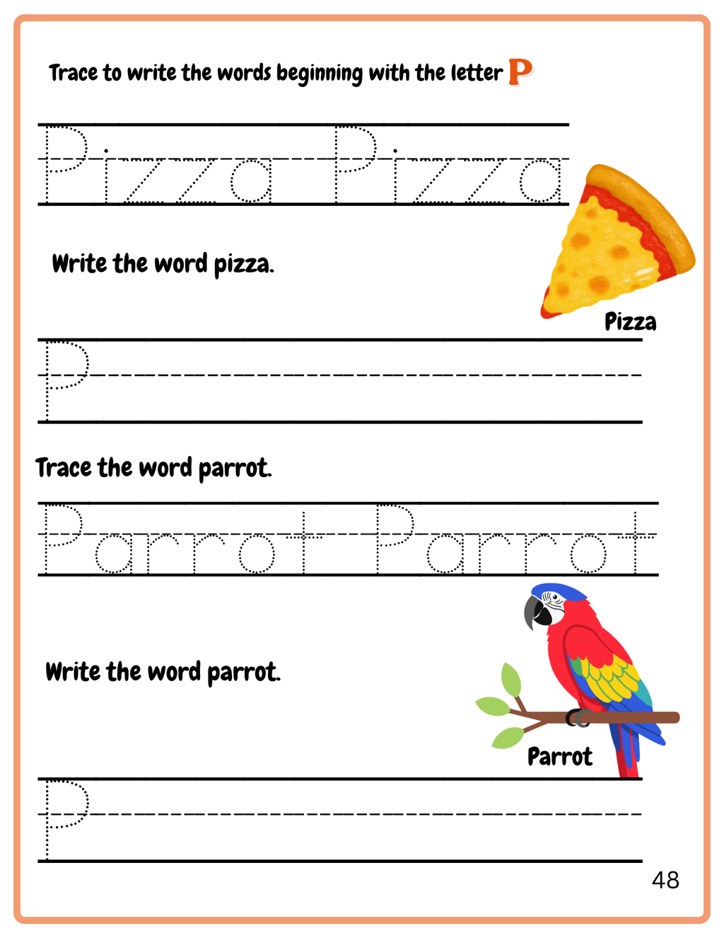 ABC Alphabet Tracing Worksheets for Kids | A–Z Learn to Write Workbook | Printable PDF