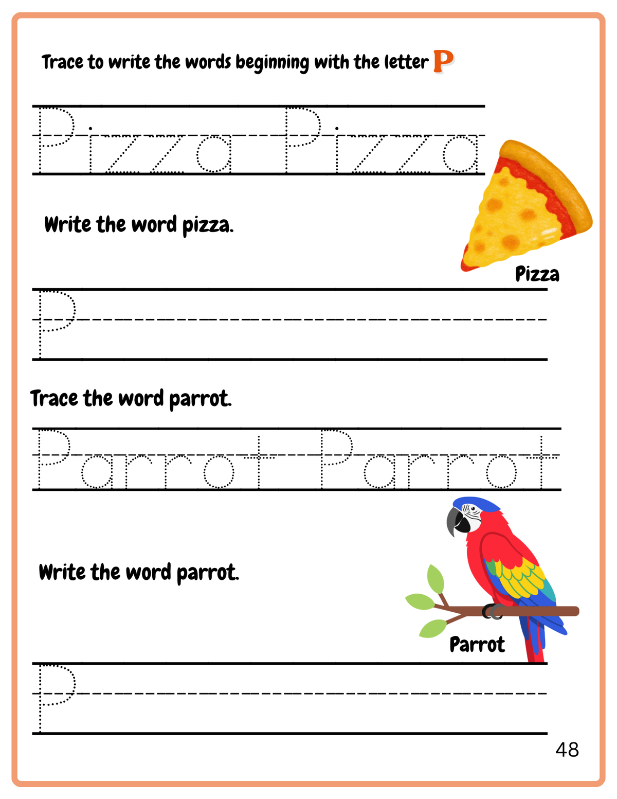 ABC Alphabet Tracing Worksheets for Kids | A–Z Learn to Write Workbook | Printable PDF