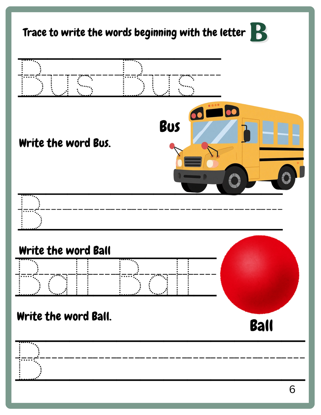 ABC Alphabet Tracing Worksheets for Kids | A–Z Learn to Write Workbook | Printable PDF