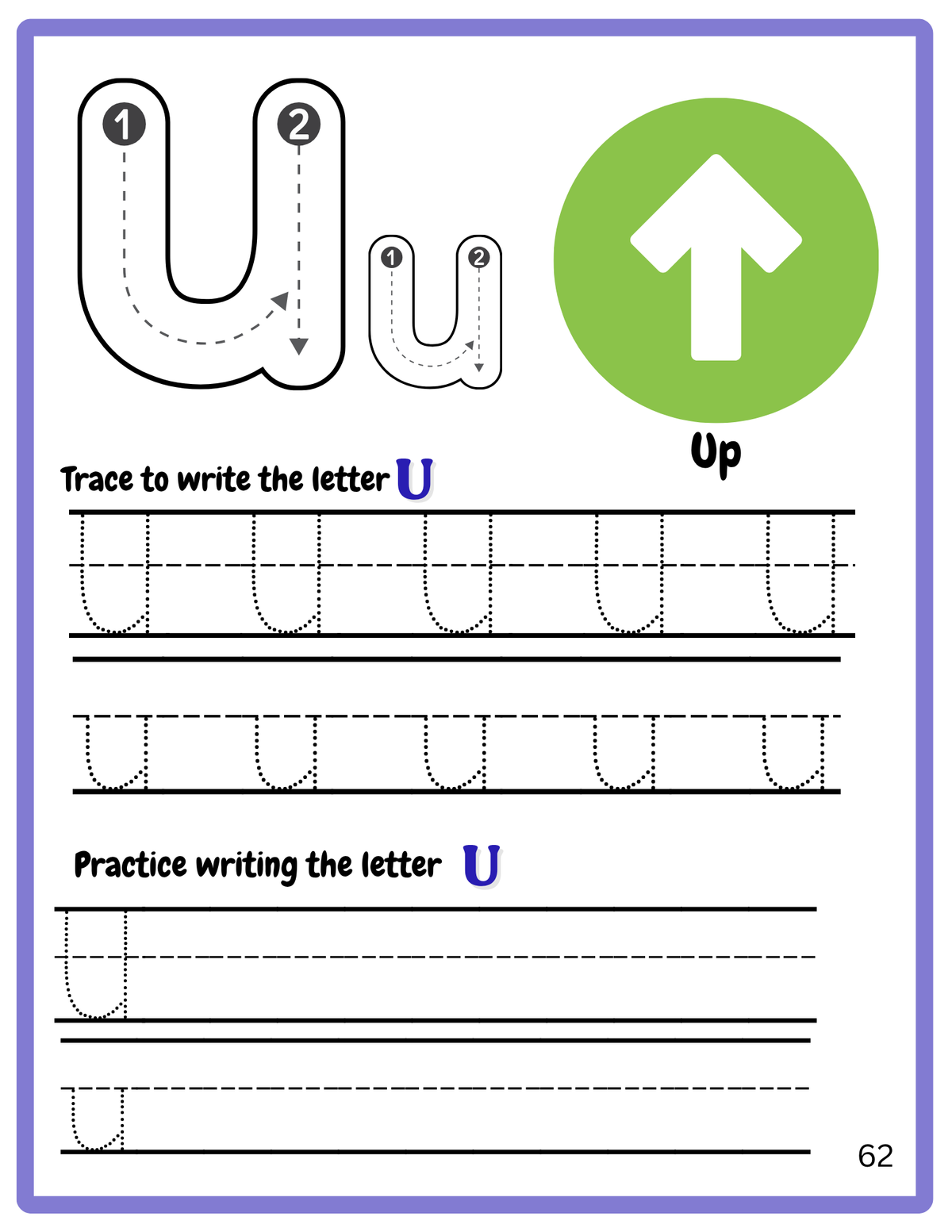 ABC Alphabet Tracing Worksheets for Kids | A–Z Learn to Write Workbook | Printable PDF