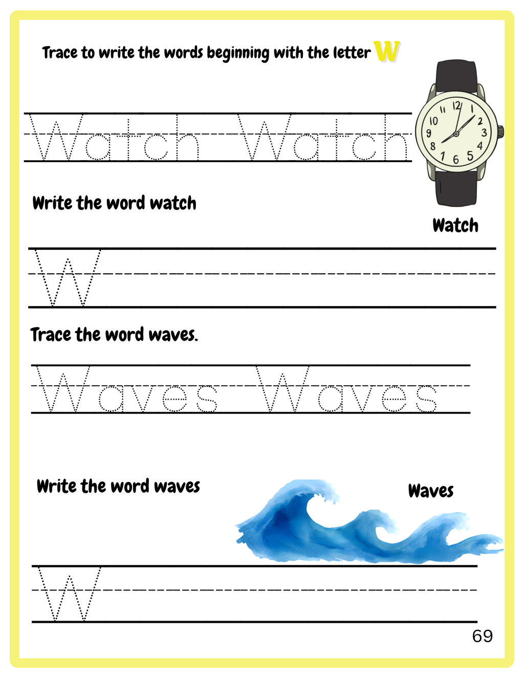 ABC Alphabet Tracing Worksheets for Kids | A–Z Learn to Write Workbook | Printable PDF