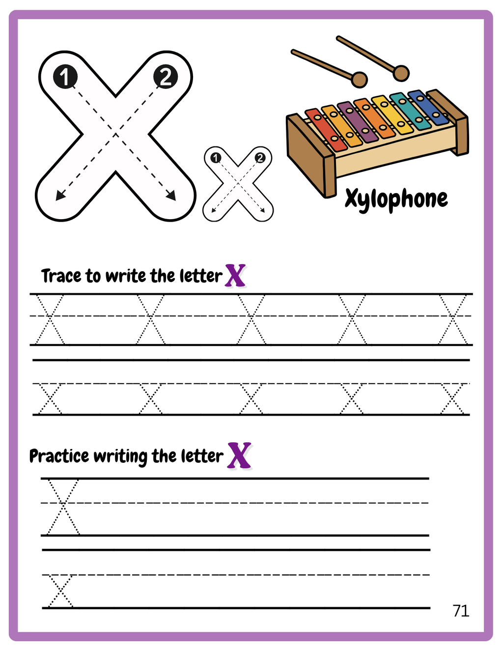 ABC Alphabet Tracing Worksheets for Kids | A–Z Learn to Write Workbook | Printable PDF