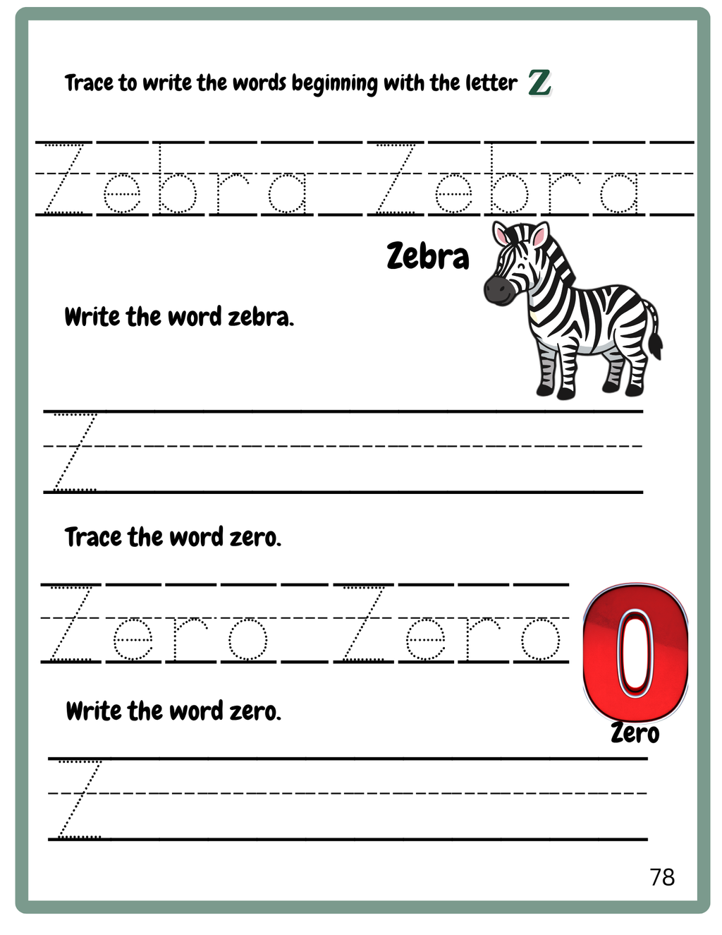ABC Alphabet Tracing Worksheets for Kids | A–Z Learn to Write Workbook | Printable PDF
