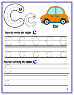 ABC Alphabet Tracing Worksheets for Kids | A–Z Learn to Write Workbook | Printable PDF