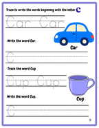 ABC Alphabet Tracing Worksheets for Kids | A–Z Learn to Write Workbook | Printable PDF